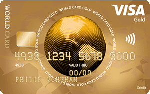 Visa World Gold Card